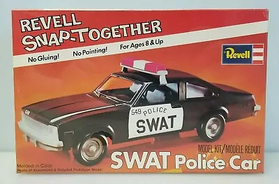 Revell H-1122 SWAT Police Car Snap-Together Plastic Model Kit 1976 New Sealed • $44.85