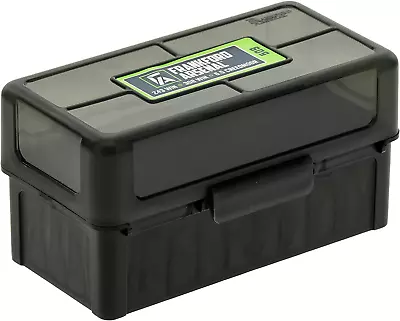 Frankford Hinge Top Rifle Ammo Boxes 50 Round Ammunition Storage 243/308 Win • $4.80