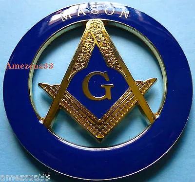 Master Mason Cut Out Car Emblem  • $13.99