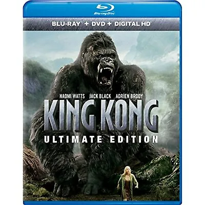 King Kong (Blu-Ray / DVD / Digital) NEW • $12.59