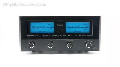 McIntosh MC7270 - Audiophile Hifi Solid State Stereo Power Amplifier W Orig Box • $2995