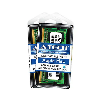 $29.99 • Buy 8GB 2 X 4GB PC3-12800 DDR3-1600 Memory RAM For APPLE MACBOOK PRO IMac MAC MINI