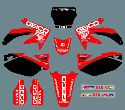 Graphics Kit Rockstar Decal For Honda CRF 450 R 2005-2008 2006 2007 CRF450R • $74.71