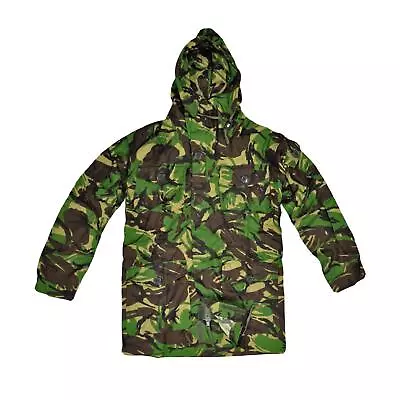 Original British Army Windproof Smock DPM Camo Jacket Military Hooded Parka New • $66.23