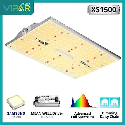 VIPARSPECTRA XS1000 XS1500 XS2000 XS4000 LED Grow Lights Indoor Plant Veg Flower • $102.89