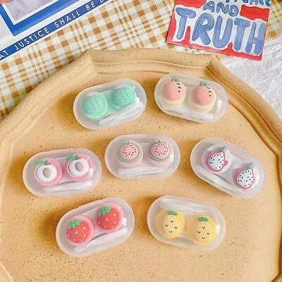 £3.11 • Buy Storage Eye Care Mini Contact Lens Case Contact Lens Container Lenses Box