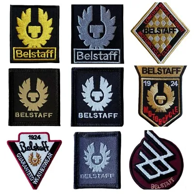 Belstaff Patch Embroidered Iron/Sew-on Badge High Quality Patches Emblem Crest • £4.79