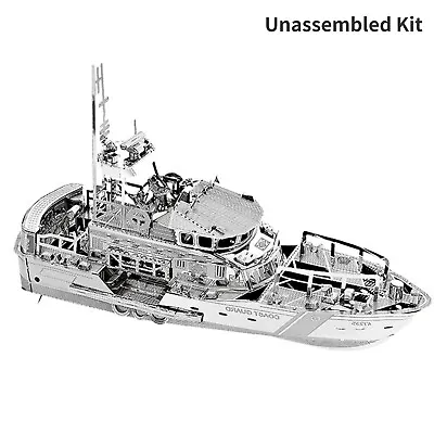 1:100 Scale 3D Metal Kits Lifeboat Model Unassembled Kit DIY Ship Model • £15.48
