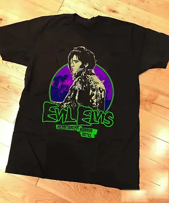 $21.84 • Buy Misfits Evil Elvis Heart Break Horror Hotel Gleen Danzig Samhain T Shirt TT321A