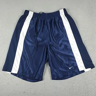 Nike Shorts Mens Size XL Blue Y2k Vintage Swoosh Dri Fit Active Athletic Gym • $18.95