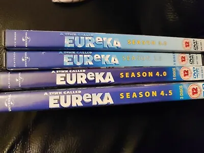 A Town Called Eureka Seasons 3-4 DVD Boxsets 11 Discs 37 Episodes Vgc • £10.99