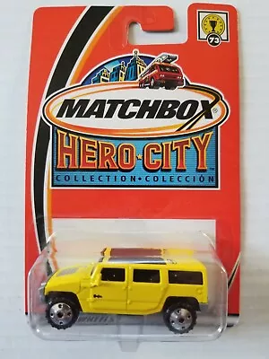 Matchbox 2002 Hero City Collection Hummer H2 • $2.99
