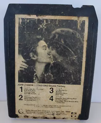 8-Track - John Lennon And Yoko Ono Double Fantasy Splice & Pad Replaced TESTED • $7