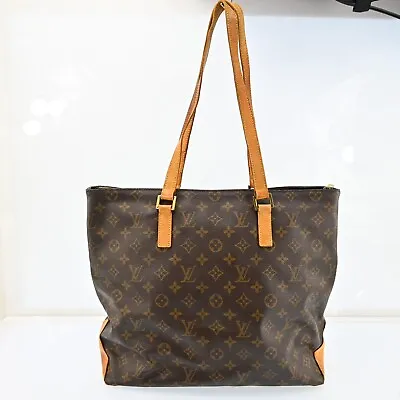 Authentic Louis Vuitton Monogram Cabas Mezzo Tote Bag M51151 R2786CO603 JUNK • $252