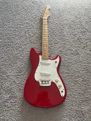 Fender Duo Sonic 1993 Reissue MIM Torino Red Maple Fretboard Vintage Guitar • $699