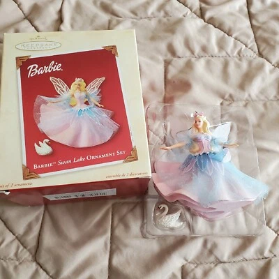 £24.17 • Buy Mattel Barbie Swan Lake 2003 Ornament Hallmart Keepsake 