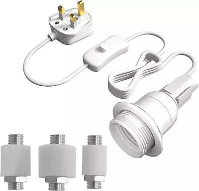 Bonlux Bottle Lamp Kit Bottle Lamp Adaptor Kit UK Table Lamp Fittings - E27 • £13.10