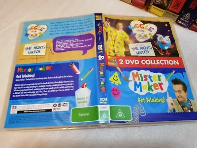 MISTER MAKER:GET MAKING (5 Episodes) + GIGGLE & HOOT:THE NIGHT WATCH (Over 3Hrs) • $12.45