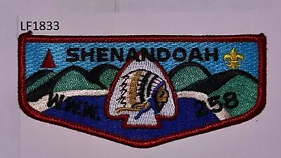 Boy Scout OA Flap Shenandoah Lodge 258 • $10