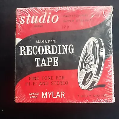 Studio Brand Magnetic Recording Tape • $20