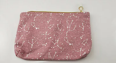 Ipsy Pink Constellation Glam Travel Makeup Cosmetic Bag NEW (BAG ONLY) • $2.99