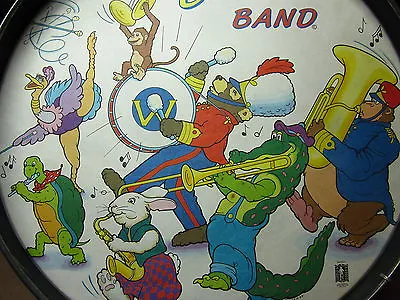 WALLY BEAR's BAND Kids Side Drum Noble & Cooley Marching Bass 1960s Ostrich • $125