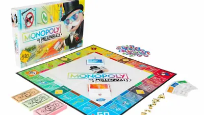 Hasbro - Monopoly For Millennials - Millennial Board Game VHTF - SHIPS FREE  • $19.99