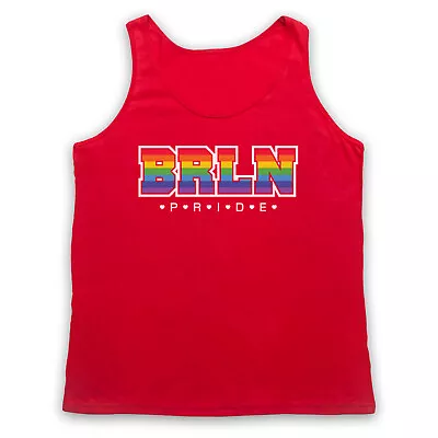 Brln Pride Lgbt Festival Berlin Germany Gay Pride March Unisex Tank Top Vest • £19.99