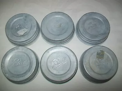 Vintage Ball Zinc Canning Jar Lids (6) • $11.99