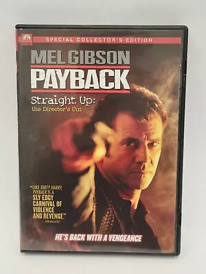 Payback (DVD 2007 Straight Up: The Directors Cut) Unrated Widescreen DVD • $4.99