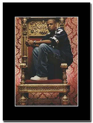 Jay- Z - The King On His Throne - Matted Mounted Magazine Artwork • £16.99