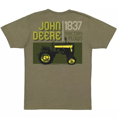 John Deere Men's 1837 Vintage Tractor Tee • $34.98