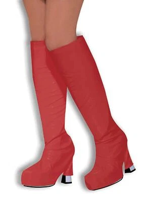 £11.12 • Buy Gogo Girl Go Go 60s 70s Hippie Hippy Shoe Fancy Dress Costume Boot Top Covers