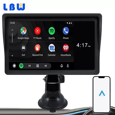 7  HD Touch Screen Car Stereo Radio Portable With Wireless CarPlay Android Auto • $99.45