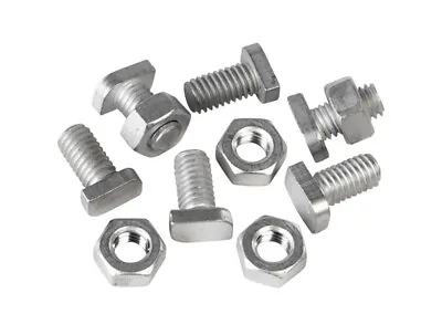 £3.89 • Buy Greenhouse Cropped Head Nuts & Bolts Pack Of 20 For Fixing Shelves Staging