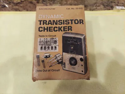 MICROTA Transistor Checker No. 22-025 New • $42
