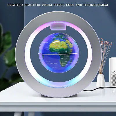 £41.59 • Buy Floating Globe Magnetic Levitation Globe 100‑240V Home Decoration Practical
