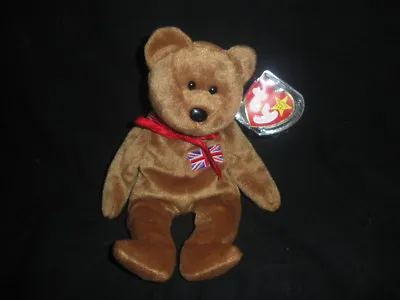 £10 • Buy Vintage 1990s TY Beanie Babies Britannia The Bear