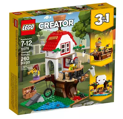 LEGO 31078 Creator 3in1 Tree House Treasures Brand New 3 In 1 Retired Set • $99.95