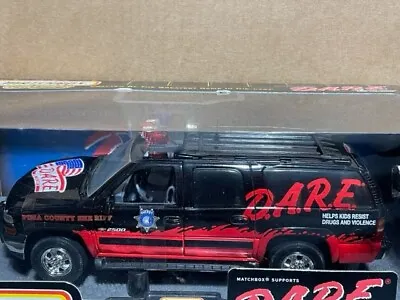 1999 Matchbox Collectibles Chevy Suburban DARE PIMA County Sheriff Vehicle NIB • $67.99