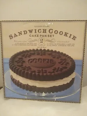 $19.90 • Buy Williams-Sonoma Sandwich Cookie Cake Pan Set - Brand New / Open Box