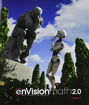 Envision Math 2.0 Student Edition Grade 8 Volume 1 Copyright 2017 - Good • $4.28