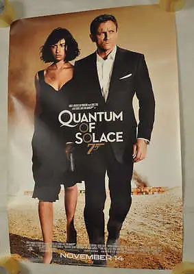 James Bond Quantum Of Solace Original One Sheet Movie Poster 26.5 X 39.5 • $14.19