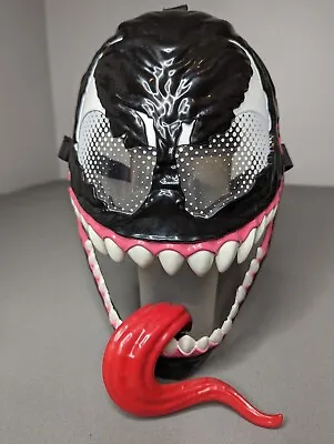 Marvel Venom Mask 2019 Hasbro Moving Tongue Halloween Costume Cosplay #I • $16.99