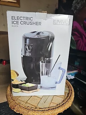 Livivo Ice Crusher Electric Crushed Ice Maker For Slushies Cocktails.cheap Auctn • £22