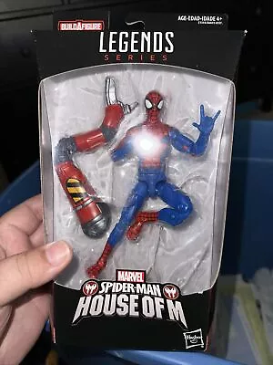 Marvel Legends Infinite SP//dr Suit Series Spider-Man Action Figure [House Of M] • $60