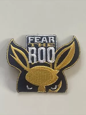 Akron Zips Fear The Roo Vintage RARE Embroidered Iron On Patch Appx 3” X 2.5” • $6.99