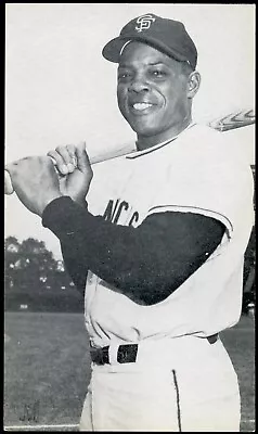 Willie Mays 1960s San Francisco Giants J.D. McCarthy Postcard • $99