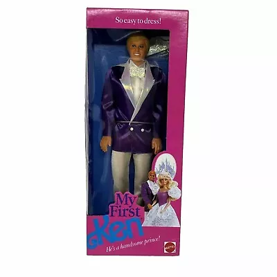 1989 MY FIRST KEN Handsome Prince Barbie Doll #9940 Mattel Vintage  NRFB • $18.80