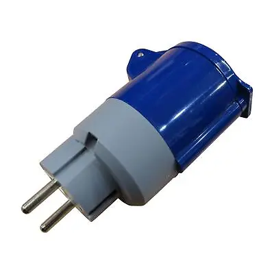 £6.90 • Buy European Mains Hook Up Adaptor Socket 16A 230V (Caravan Electric 2 Pin Plug)